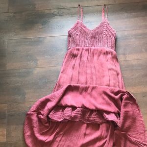 Beachy boho crochet top dress 🏝